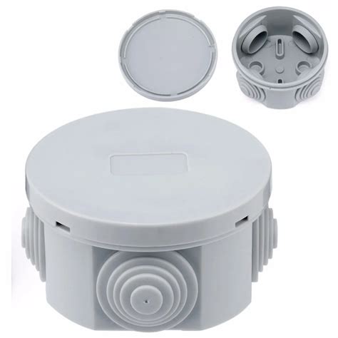 zinc circular waterproof 5 junction box cover 2482|junction box covers.